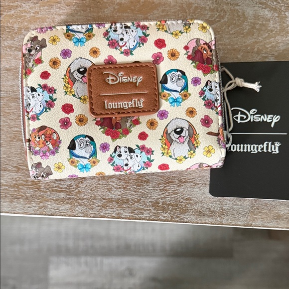 Loungefly Handbags - Loungefly Disney Dogs Zip Wallet